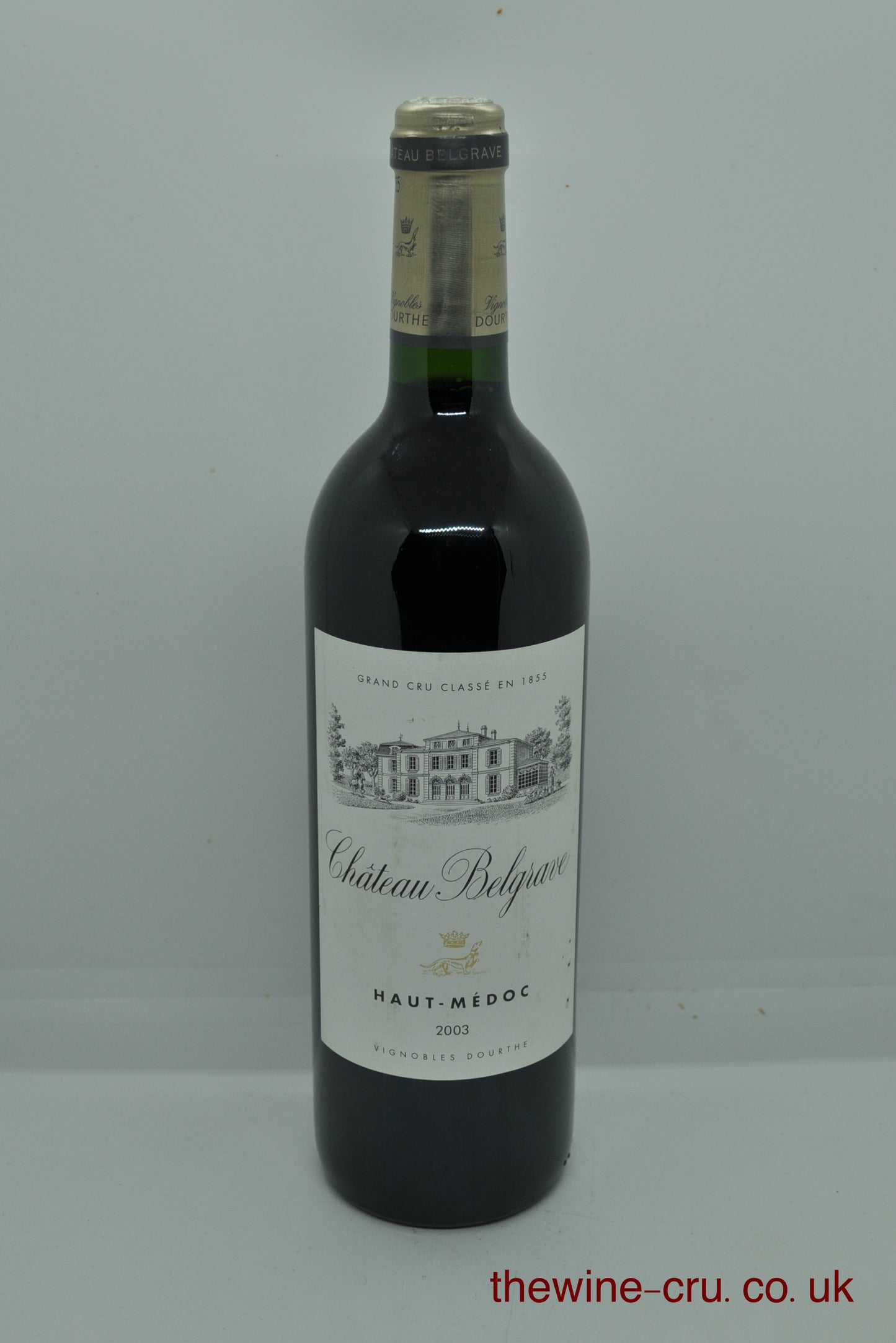 2003 vintage red wine The bottle is in excellent condition. Immediate delivery. Free local delivery. Gift wrapping available.