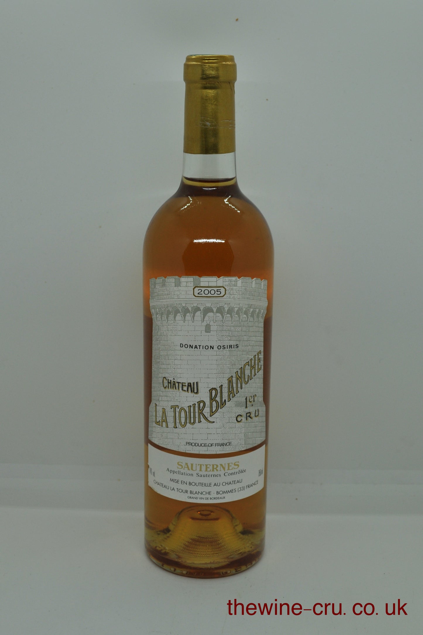 2005 vintage sweet white wine. The bottle is in good condition. Immediate delivery. Free local delivery. Gift wrapping available.