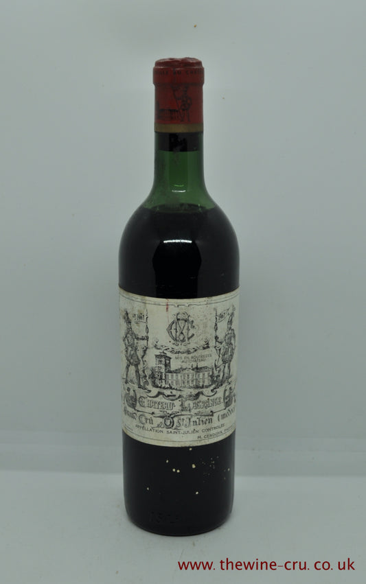 1967 vintage red wine. The bottle is in general good condition. the wine level is top shoulder. Immediate delivery. Free local delivery. Gift wrapping available.