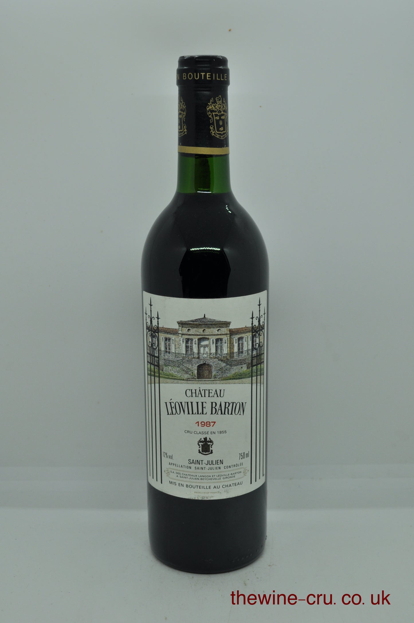 1987 vintage red wine. The bottle is in good condition. Immediate delivery. Free local delivery. Gift wrapping available.