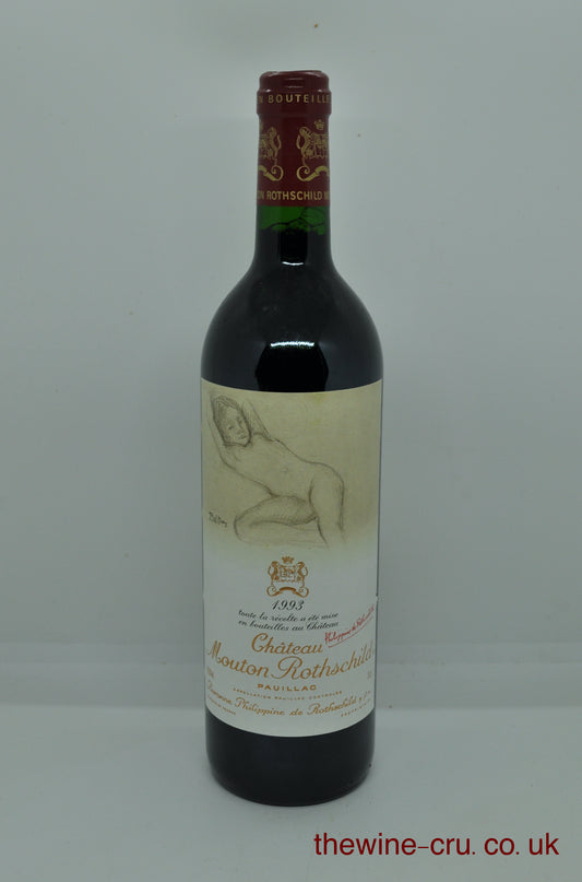 1993 vintage red wine. The bottle is in good condition. Immediate delivery. Free local delivery. Gift wrapping available.