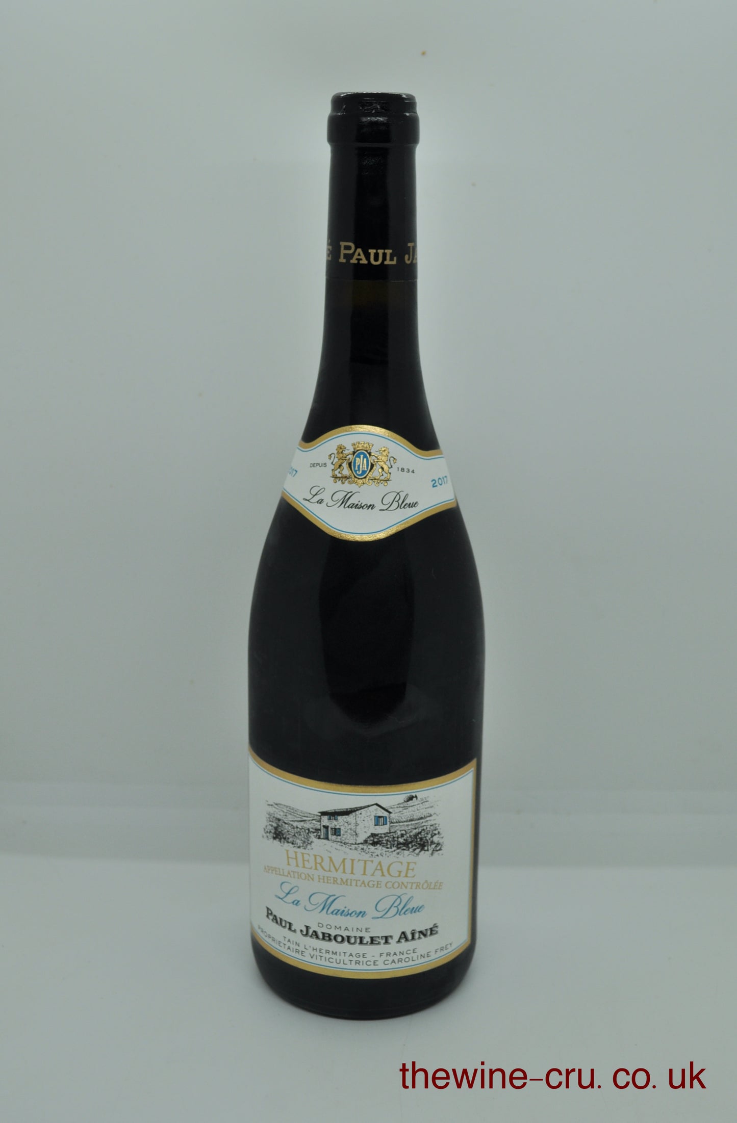 2017 vintage red wine from the Rhone Valley. The bottle is in excellent condition. Immediate delivery. Free local delivery. Gift wrapping available.