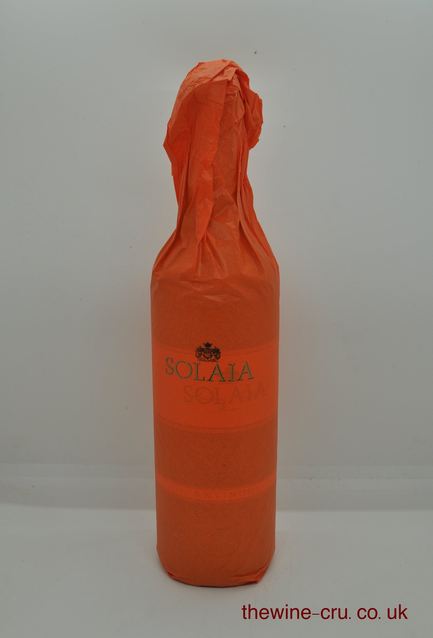2010 vintage red wine from Tuscany. The bottle is in excellent condition and still in its original orange tissue wrap. Immediate delivery. Free local delivery. Gift wrapping available.