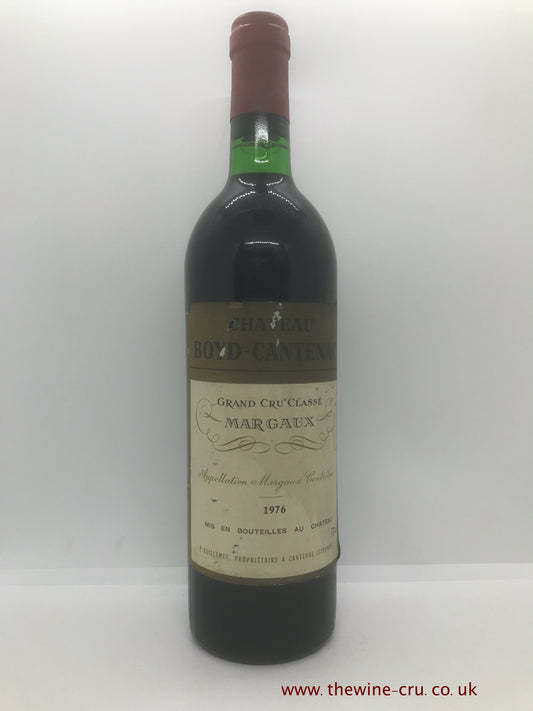 Chateau Boyd Cantenac 1976