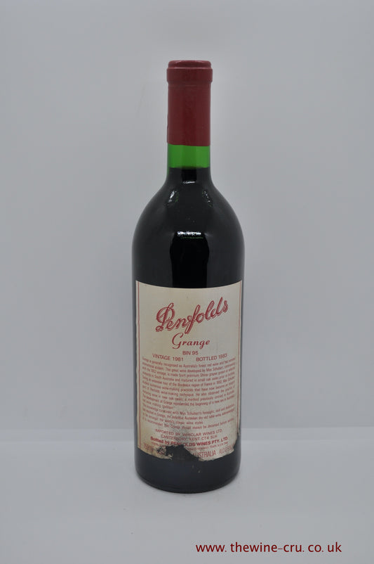 Penfold Grange Bin 95 1981 Australia