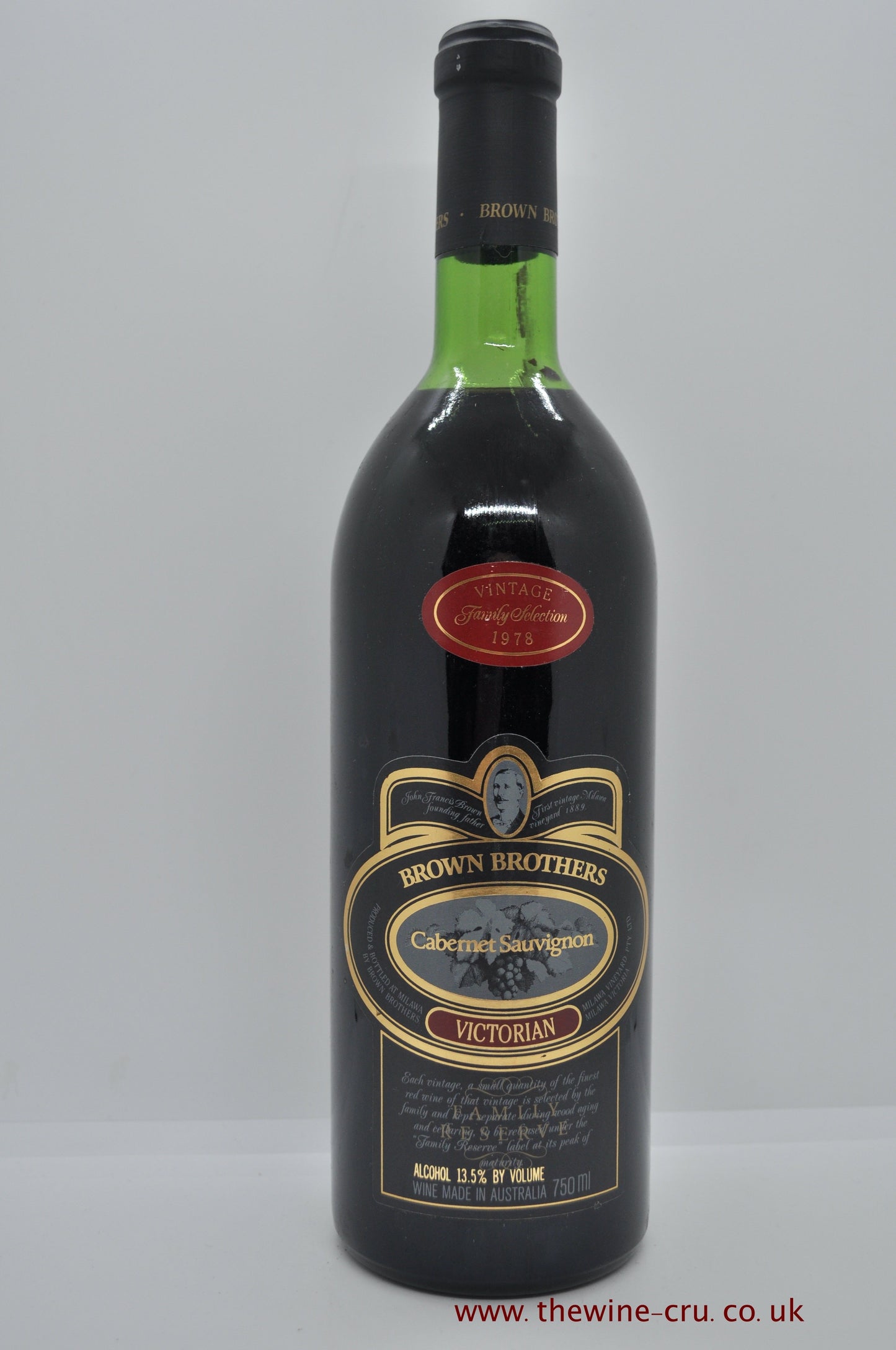 Brown Brothers Cabernet Sauvignon 1978 Australia