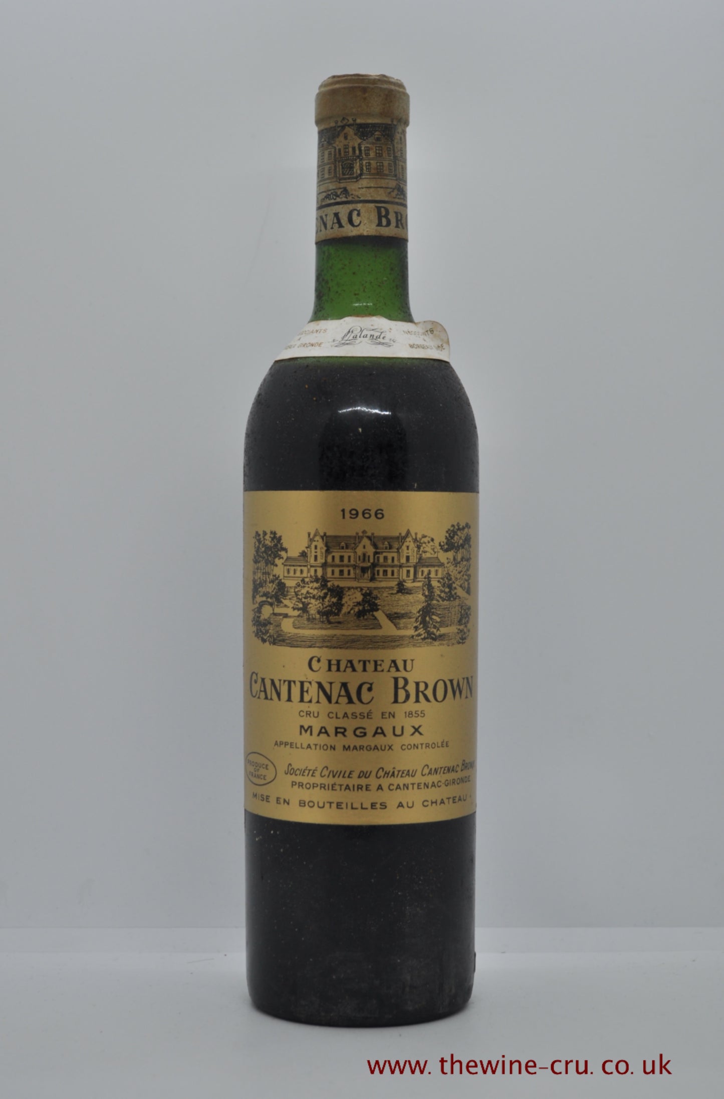 Chateau Cantenac Brown 1966 France Bordeaux