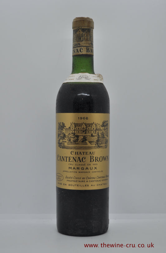 Chateau Cantenac Brown 1966 France Bordeaux