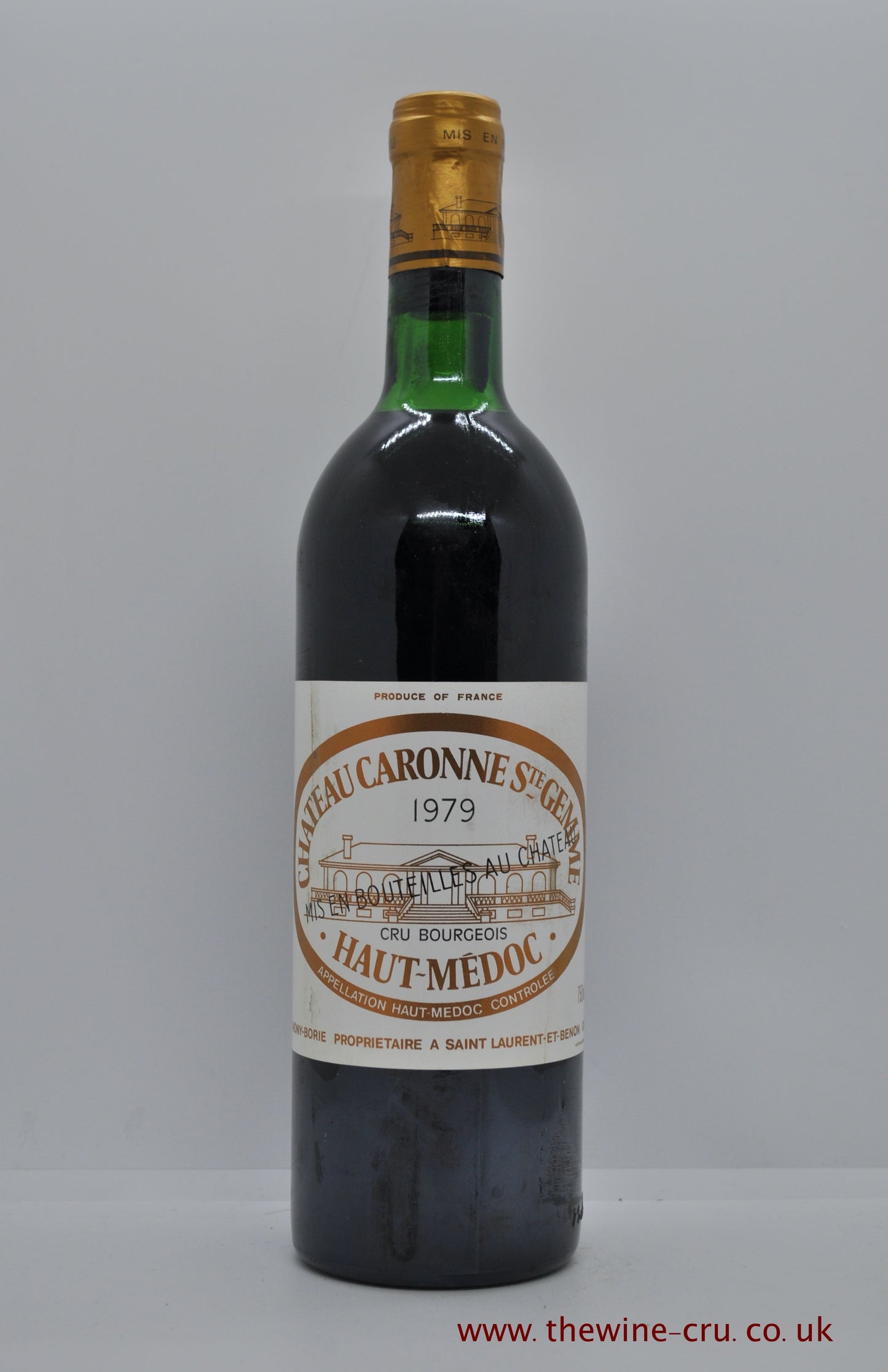 Chateau Caronne Ste Gemme 1979 France Bordeaux
