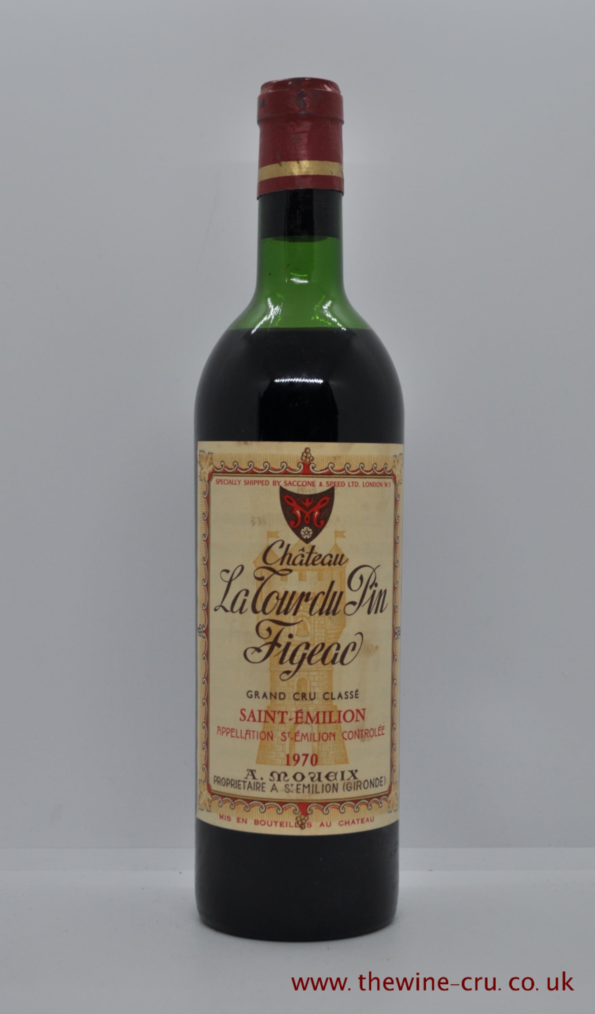 Chateau La Tour Du Pin Figeac Moueix 1970 France Bordeaux