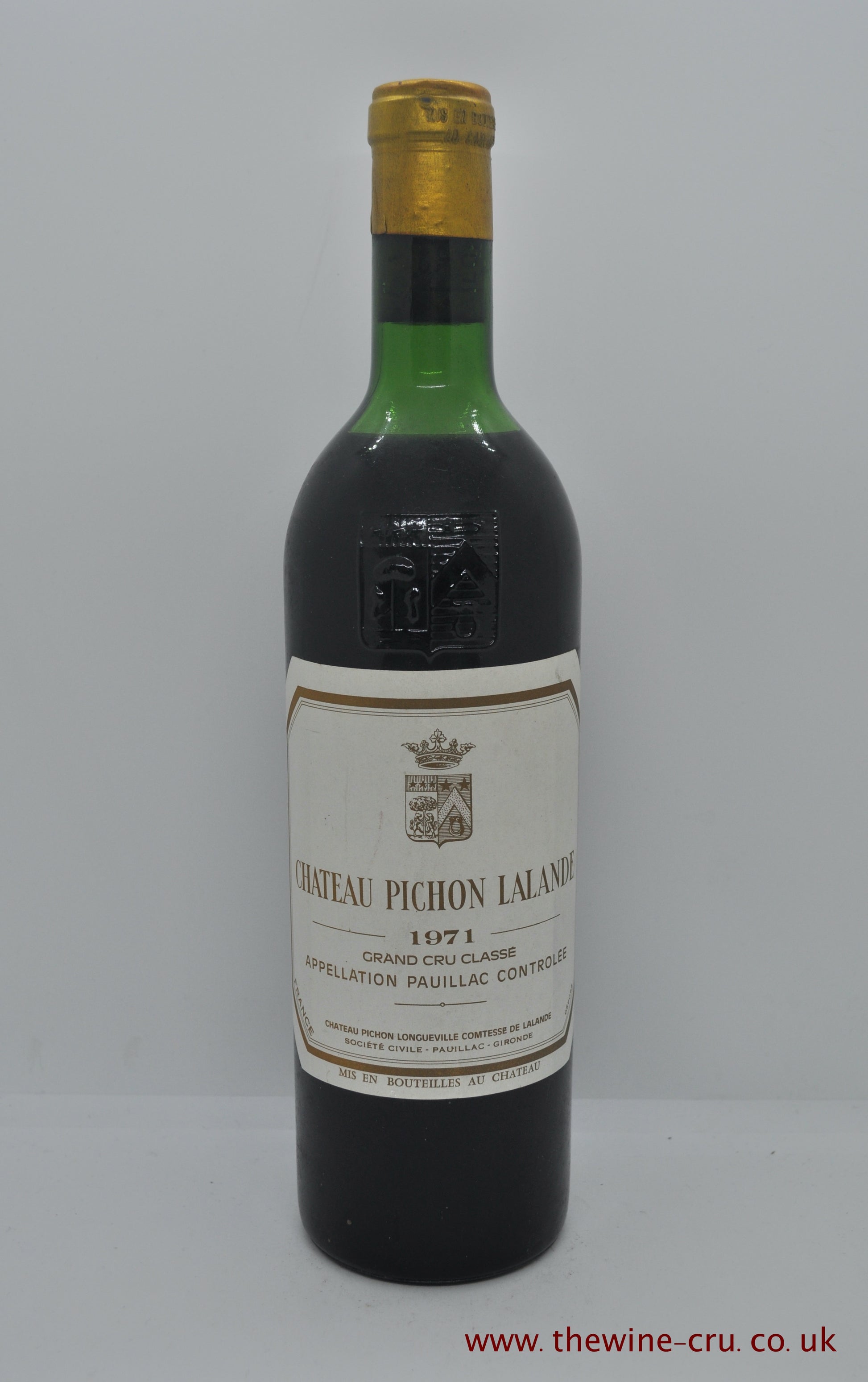 Chateau Pichon Lalande 1971 France Bordeaux