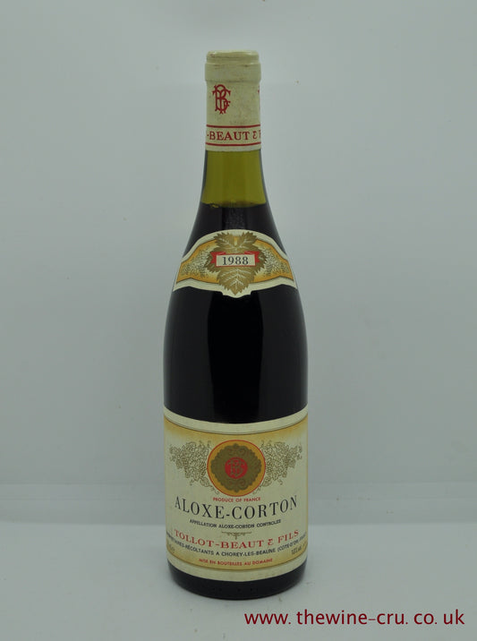 1988 vintage red wine. The bottle is in good general condition with the wine level 3cm below the base of the cork. Immediate delivery. Free local delivery. Gift wrapping available.