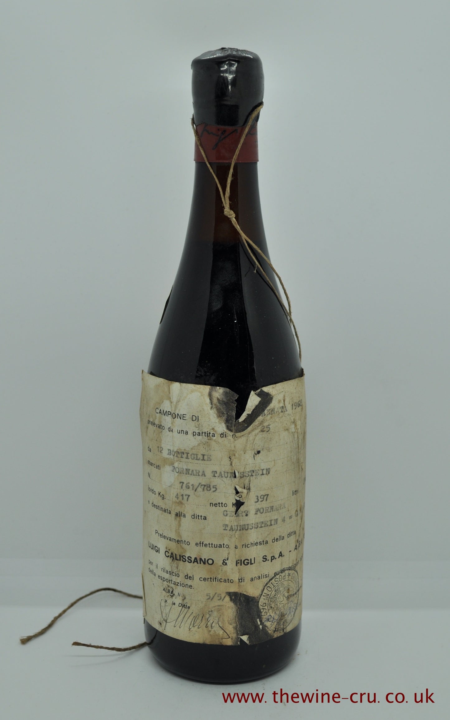 Calissano Barolo Riserva Speciale Vintage 1968