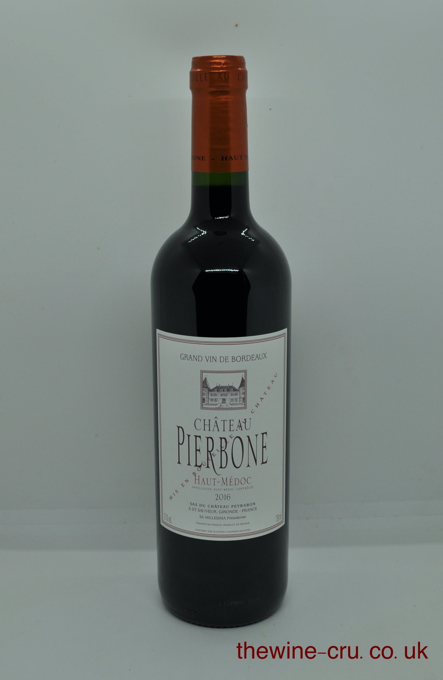 2016 vintage red wine. The bottle is in Excellent condition. Immediate delivery. Free local delivery. Gift wrapping available.