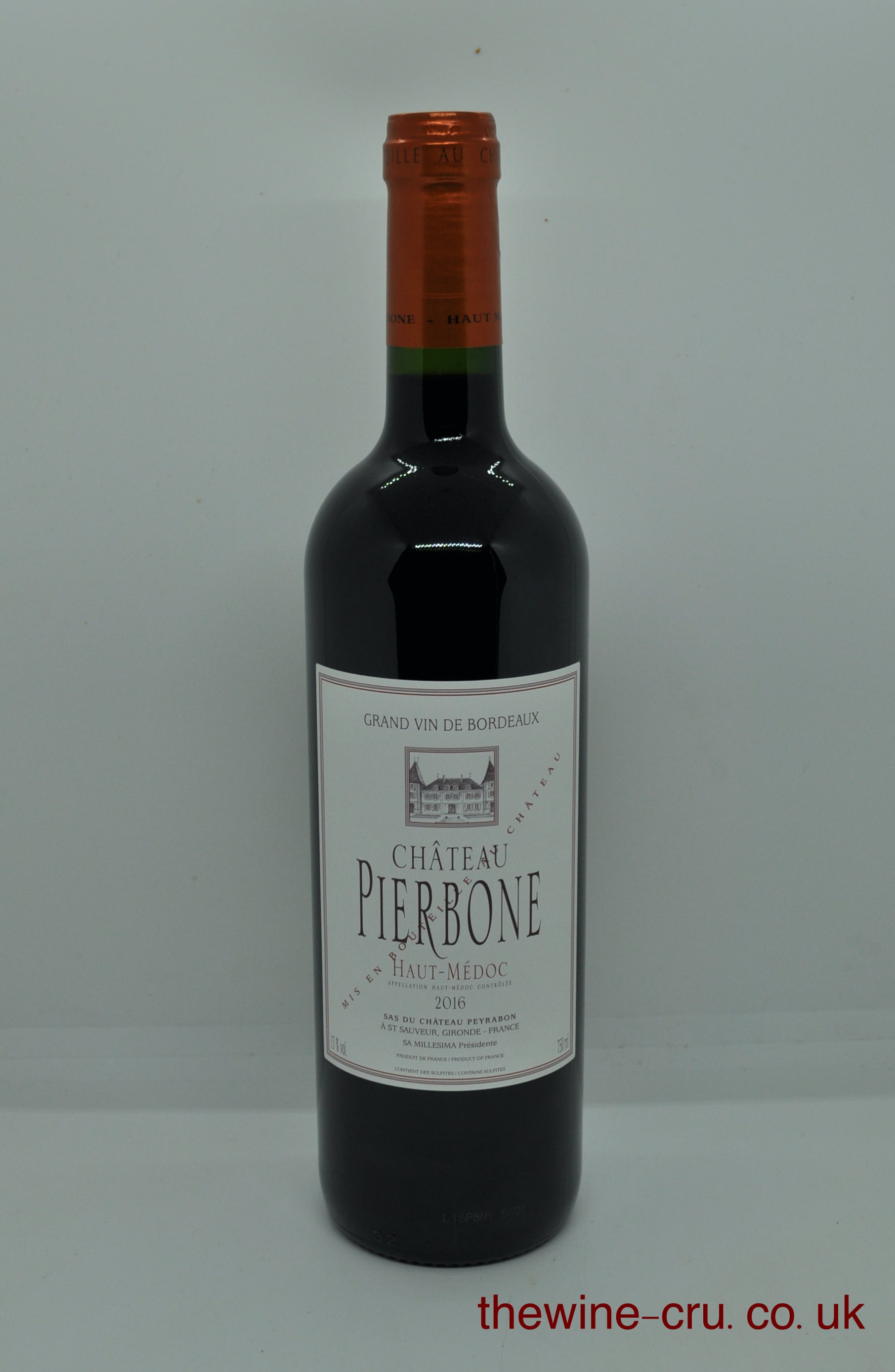 2016 vintage red wine. The bottle is in Excellent condition. Immediate delivery. Free local delivery. Gift wrapping available.