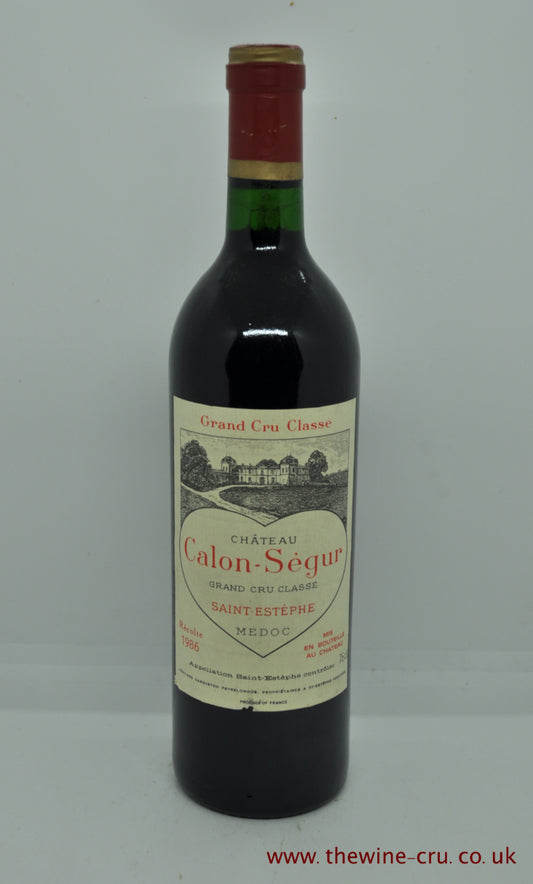 1986 vintage red wine. The bottle is in good condition. Immediate delivery. Free local delivery. Gift wrapping available.