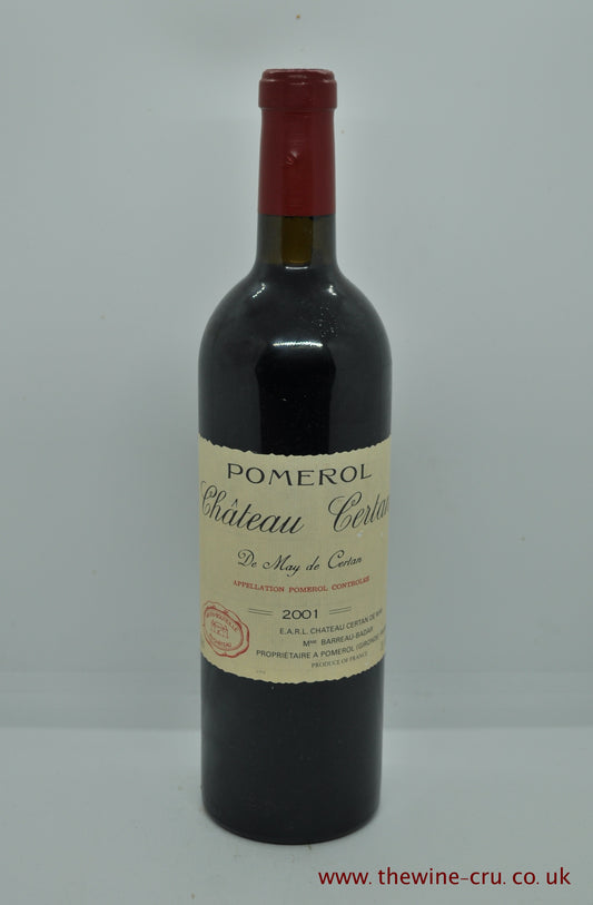 2001 vintage red wine. The bottle is in very good condition. Immediate delivery. Free local delivery. Gift wrapping available.