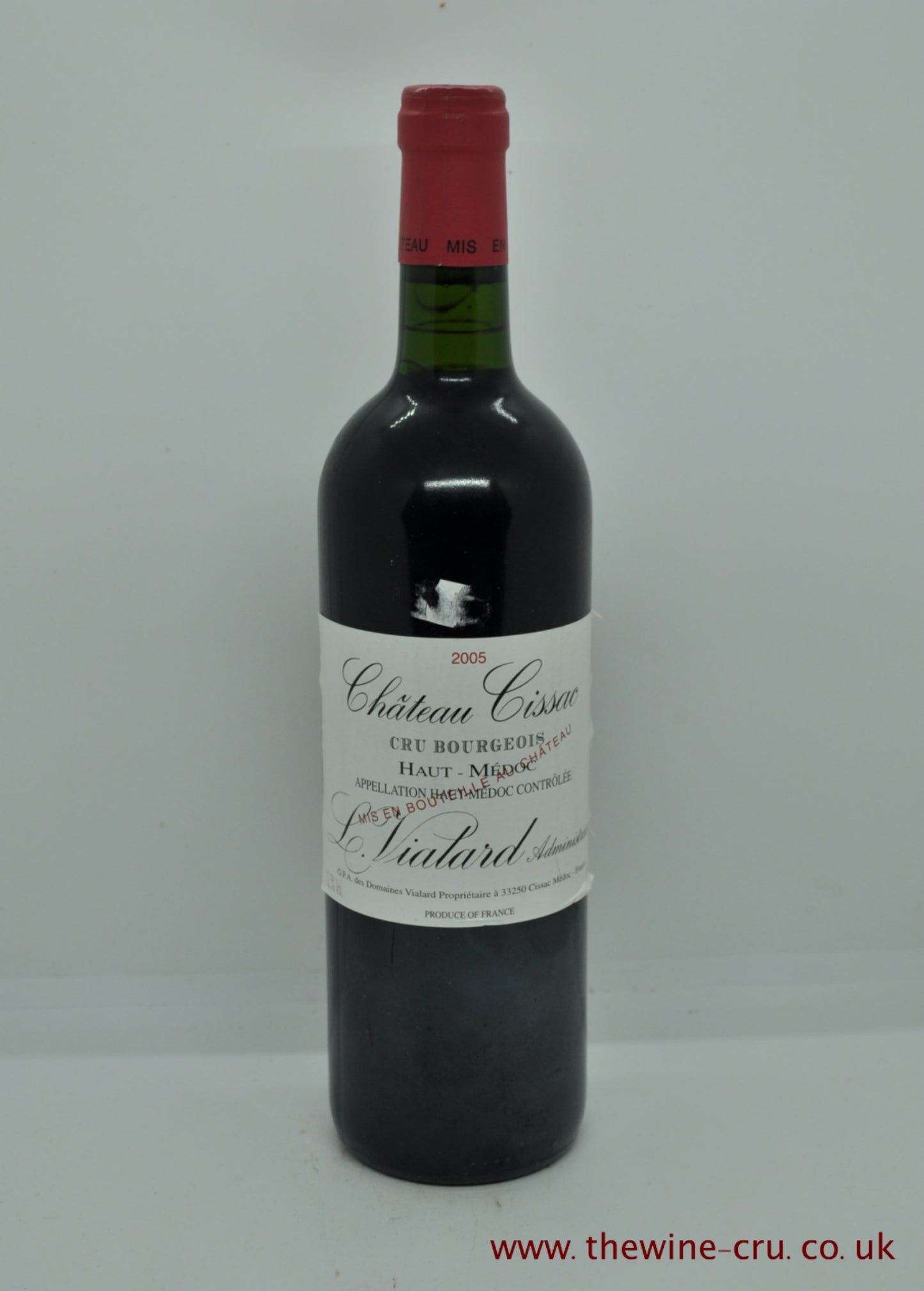 2005 vintage red wine. The bottle is in good condition. Immediate delivery. Free local delivery. Gift wrapping available.