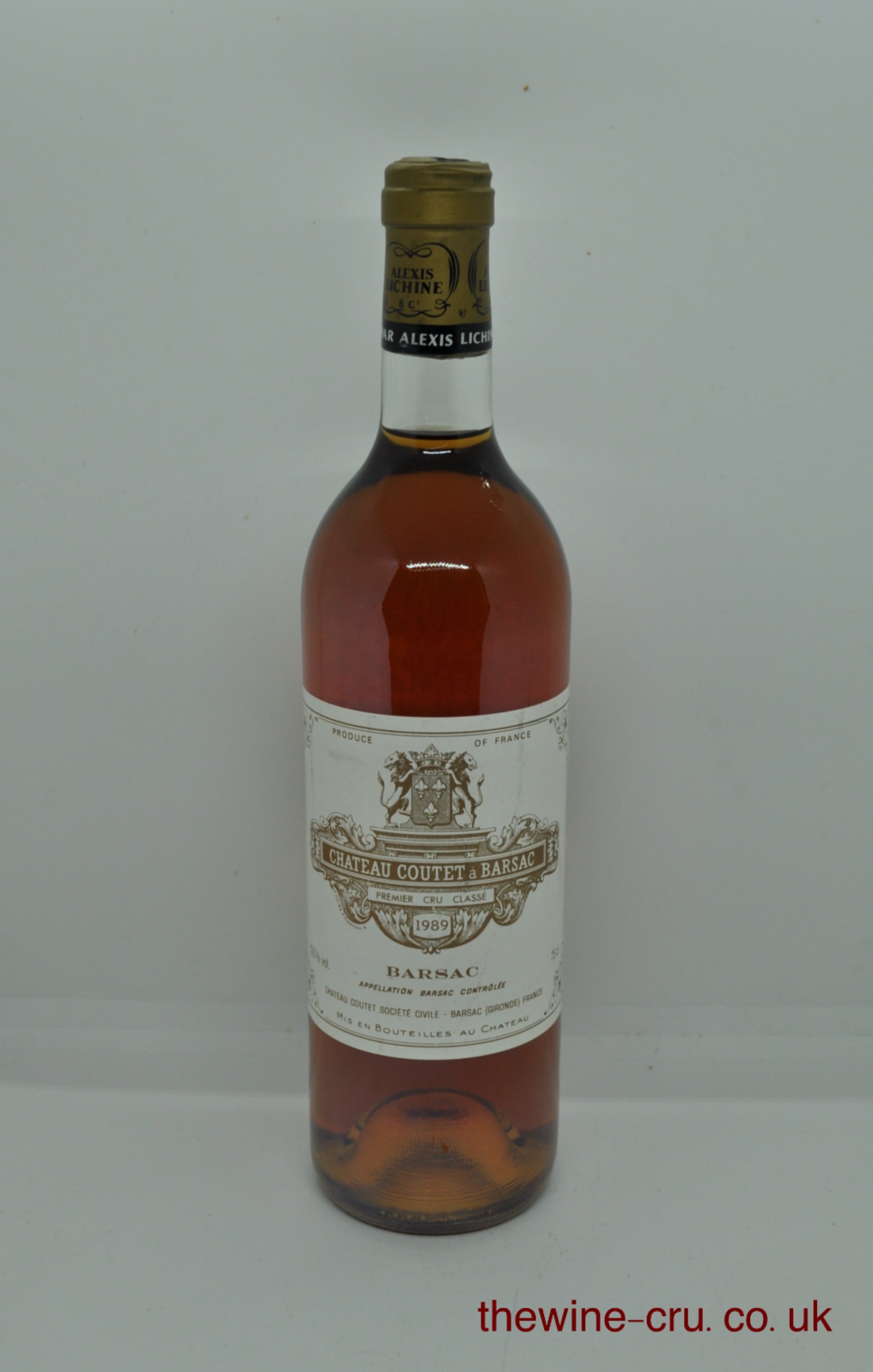 1989 vintage sweet white wine. The bottle is in good condition. Immediate delivery. Free local delivery. Gift wrapping available