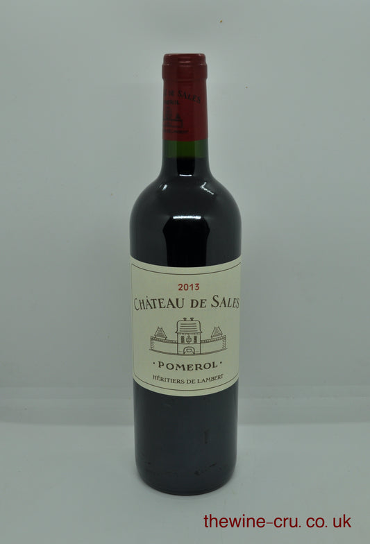 2013 vintage red wine from Pomerol, France. The bottle is in excellent condition. Immediate delivery. free local delivery. Gift wrapping available.
