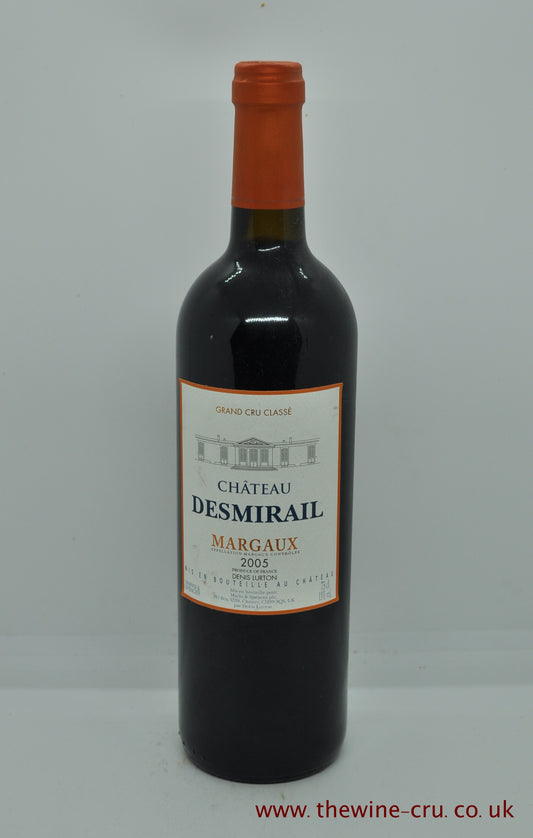 2005 vintage red wine from Bordeaux, France. The bottle is in excellent condition.  Immediate delivery. Free local delivery. Gift wrapping available.