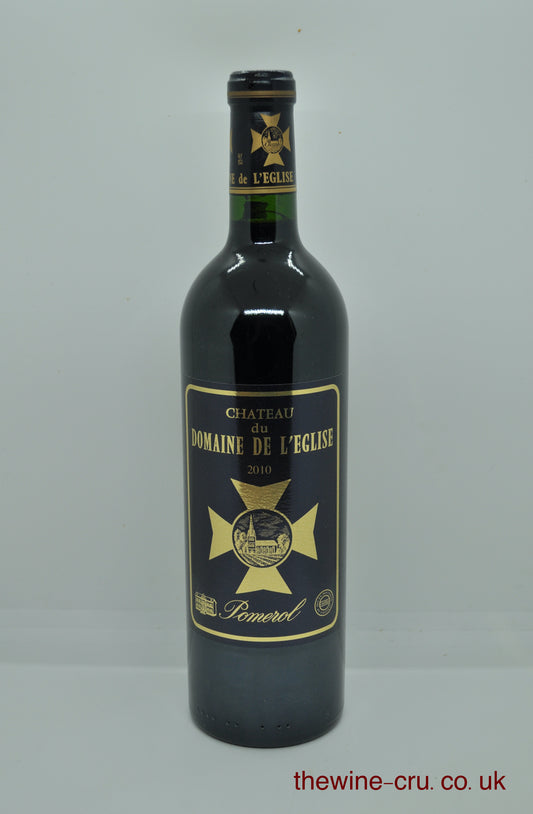 2010 vintage red wine for Pomerol, Bordeaux. The bottle is in excellent condition. Immediate delivery. Free local delivery. Gift wrapping available.