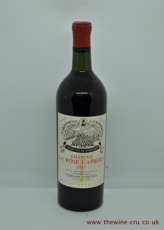 1953 vintage red wine. The bottle is in good condition. Immediate delivery. Free local delivery. Gift wrapping available.