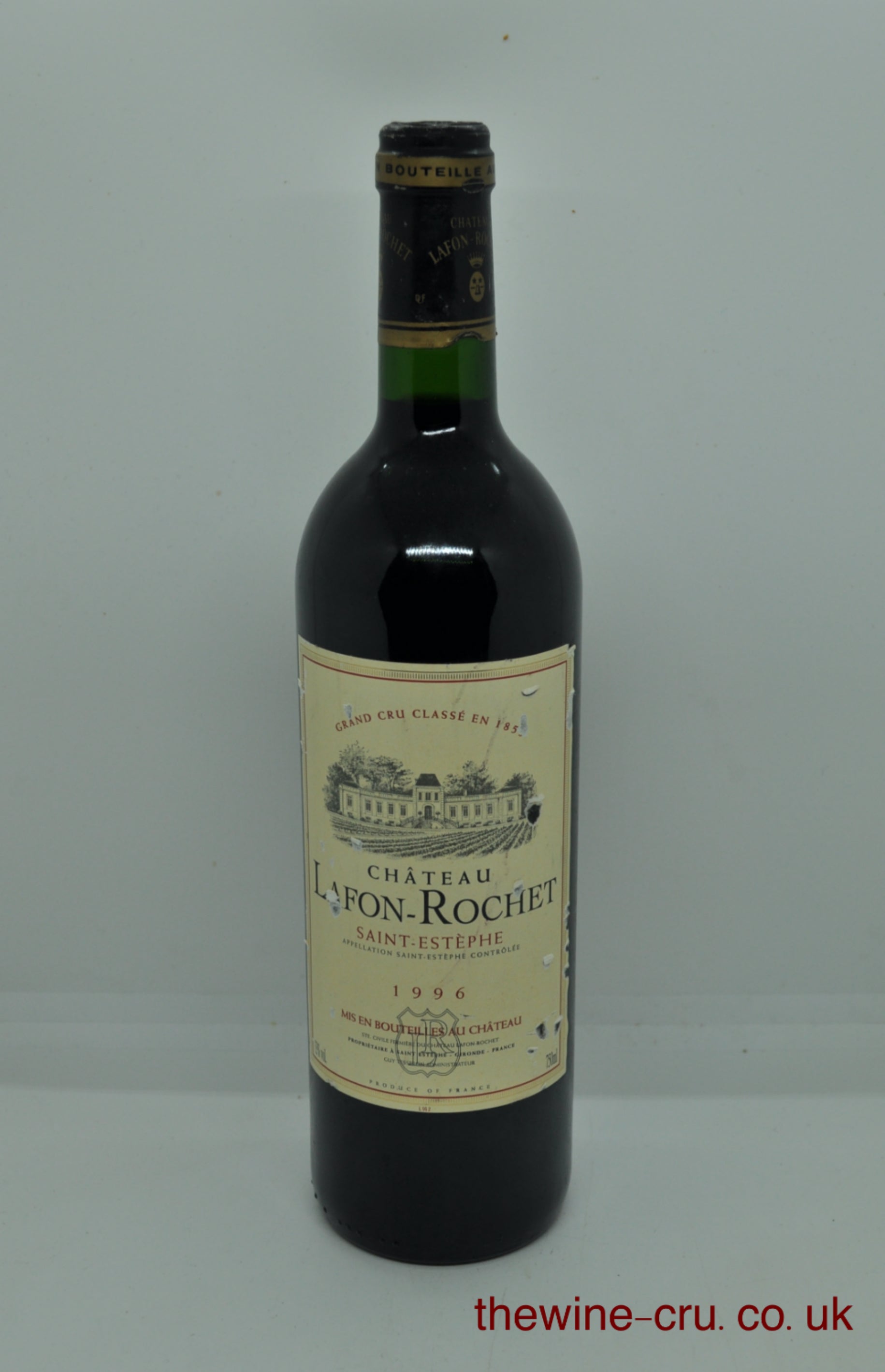 1996 vintage red wine. The bootle is in good condition. Immediate delivery. Free local delivery. Gift wrapping available.