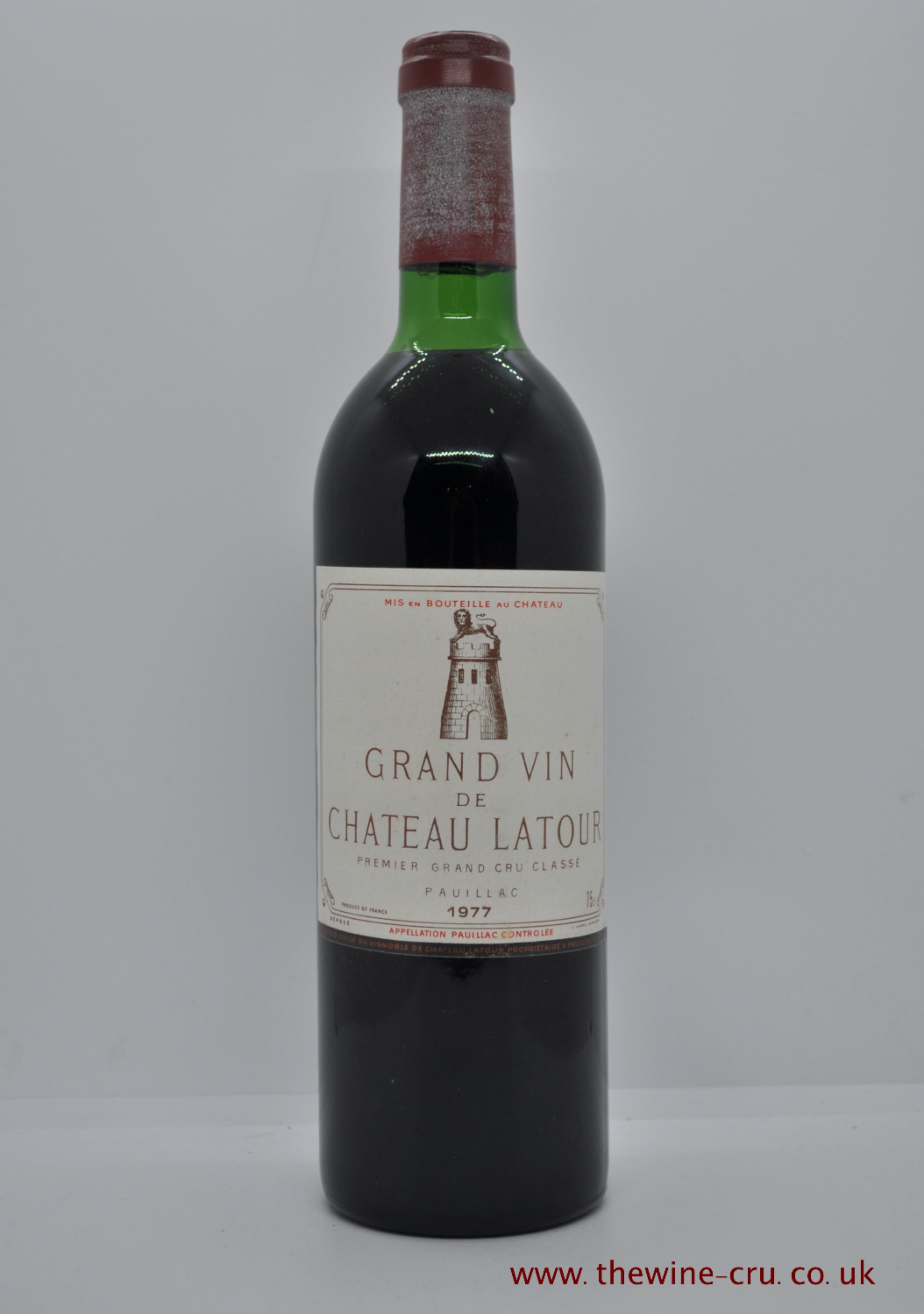 1977 shop red wine