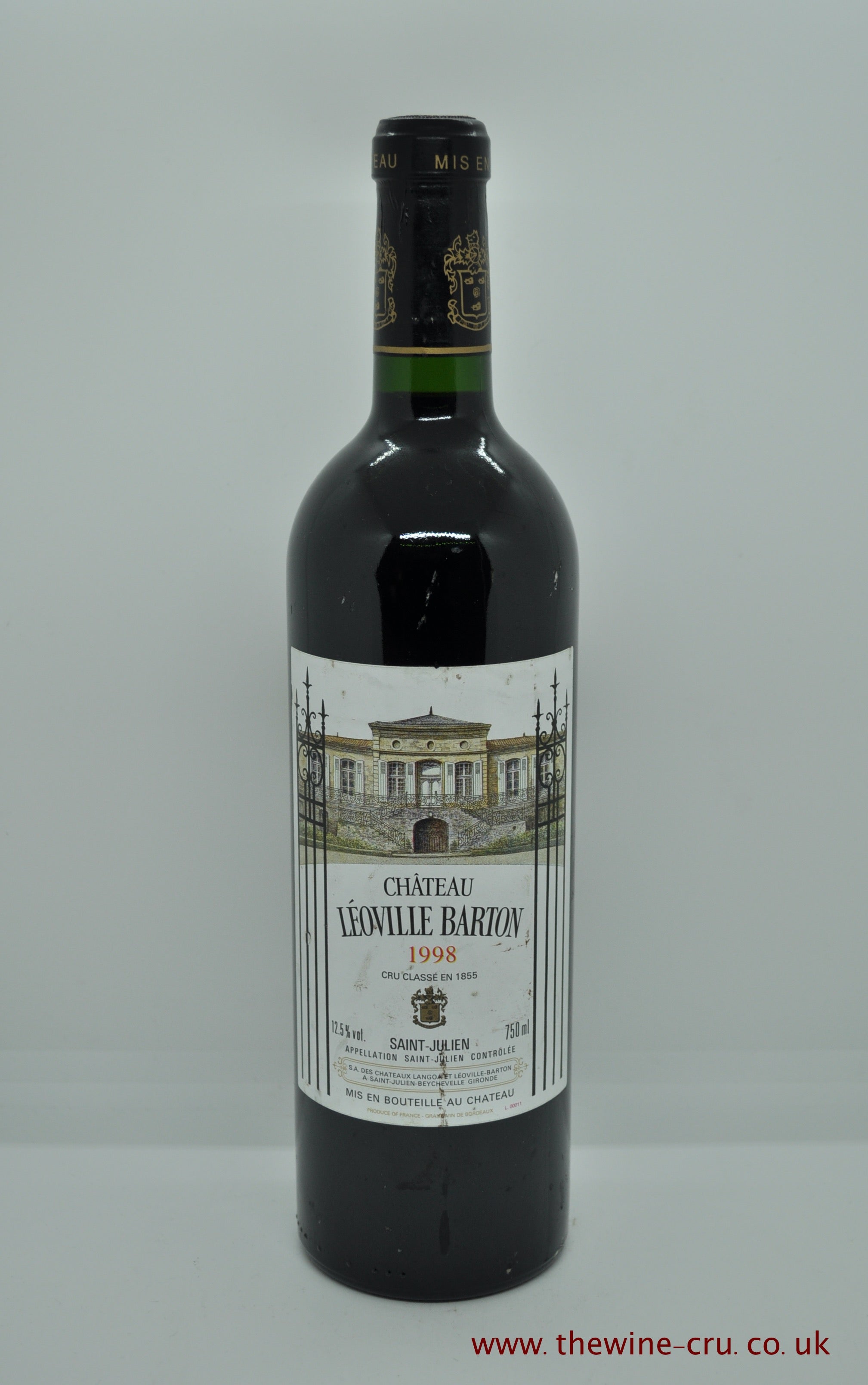 Chateau Leoville Barton 1998 France, Bordeaux. – The Wine-Cru
