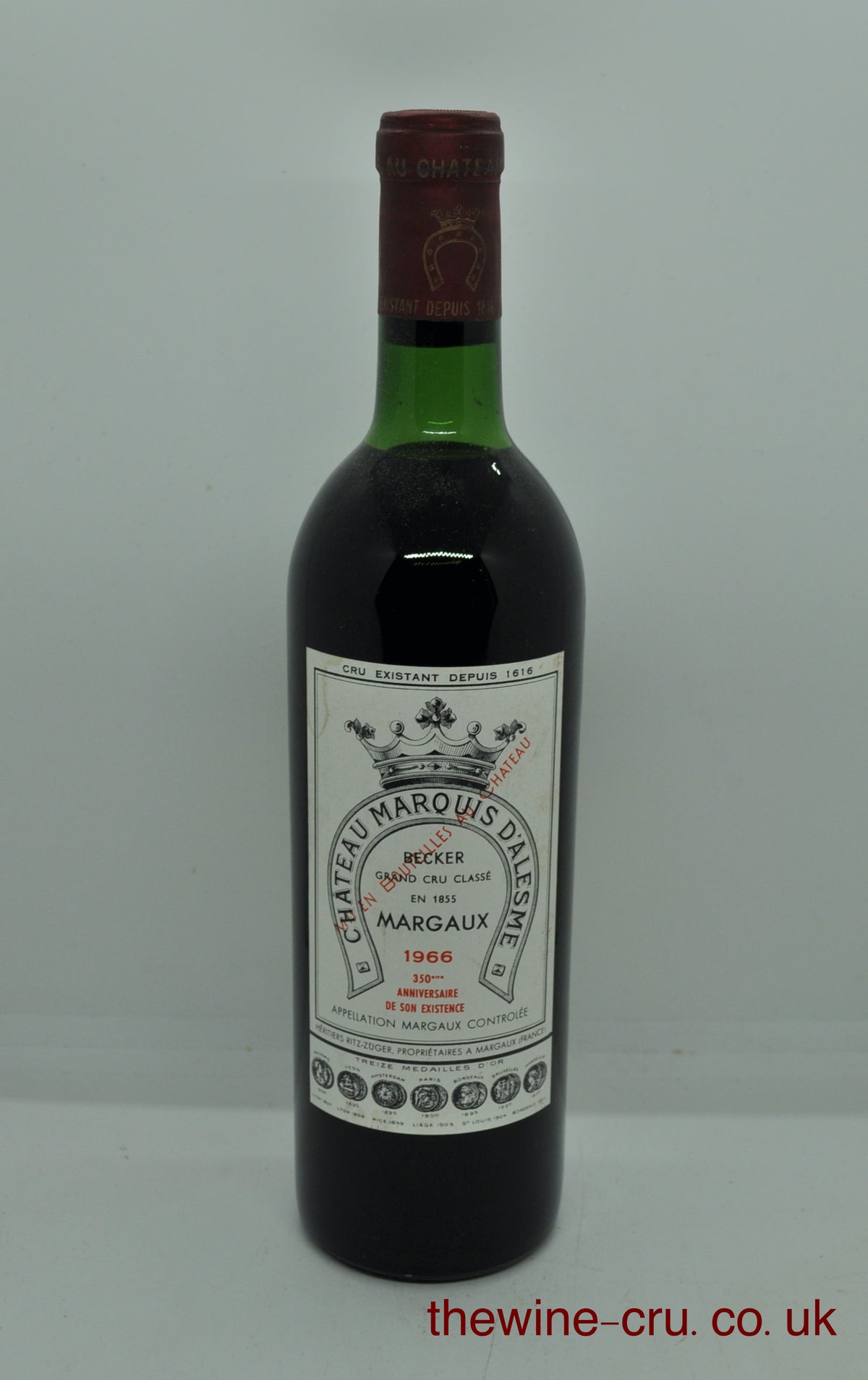 1966 vintage red wine. The bottle is In good general condition with the wine level being top shoulder. Immediate deliver. Free local delivery. Gift wrapping available.