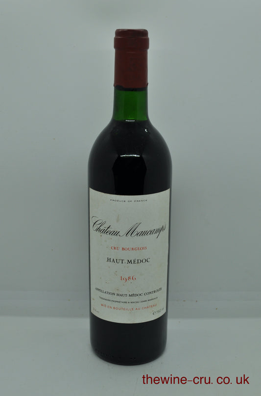 1986 vintage red wine. The bottle is in good condition. Immediate delivery. Free local delivery. Gift wrapping available.