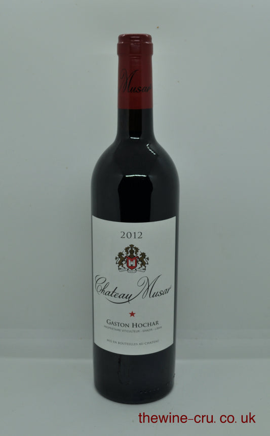 2012 vintage red wine from the Bekaa valley, Lebanon. the bottle is in excellent condition. Immediate delivery. Free local delivery. Gift wrapping available.