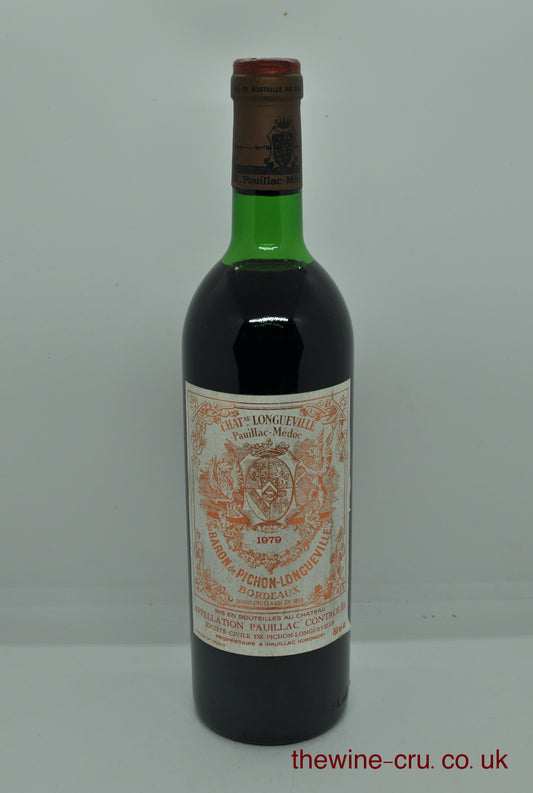 1979 vintage red wine. The bottles in good general condition with the wine level being top shoulder. Immediate delivery. Free local delivery. Gift wrapping available.