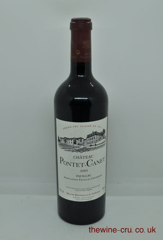 2004 vintage red wine. The bootle is in good condition. Immediate delivery. Free local delivery. Gift wrapping available.