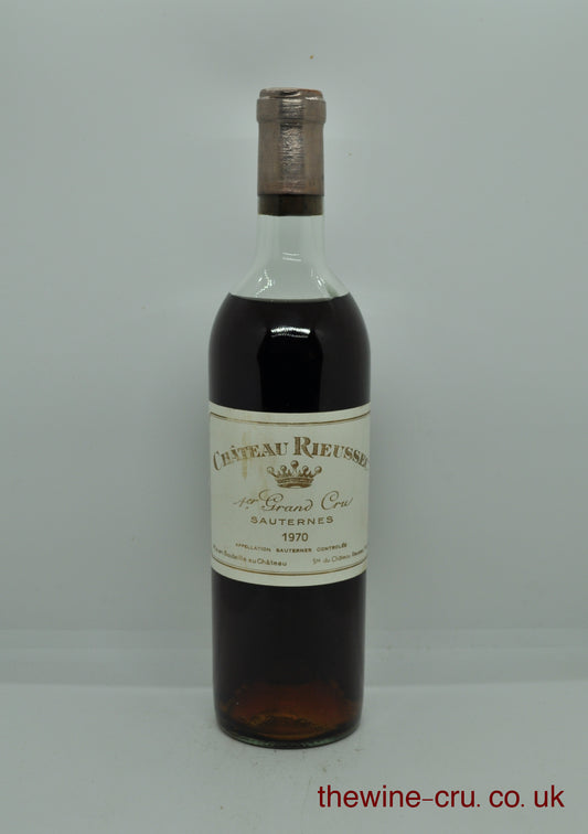 Chateau Rieussec Vintage 1970