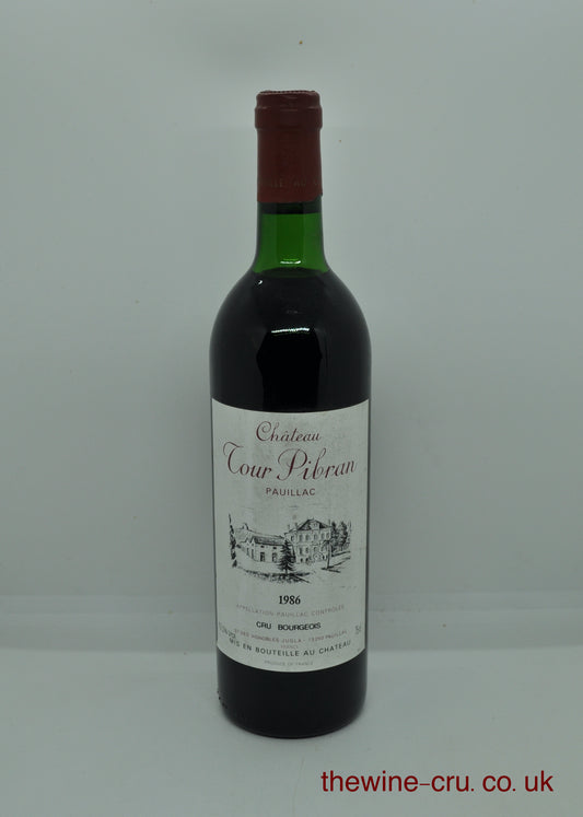 1986 vintage red wine. The bottle is in good condition with the wine level of very top shoulder. Immediate delivery. Free local delivery. Gift wrapping available.