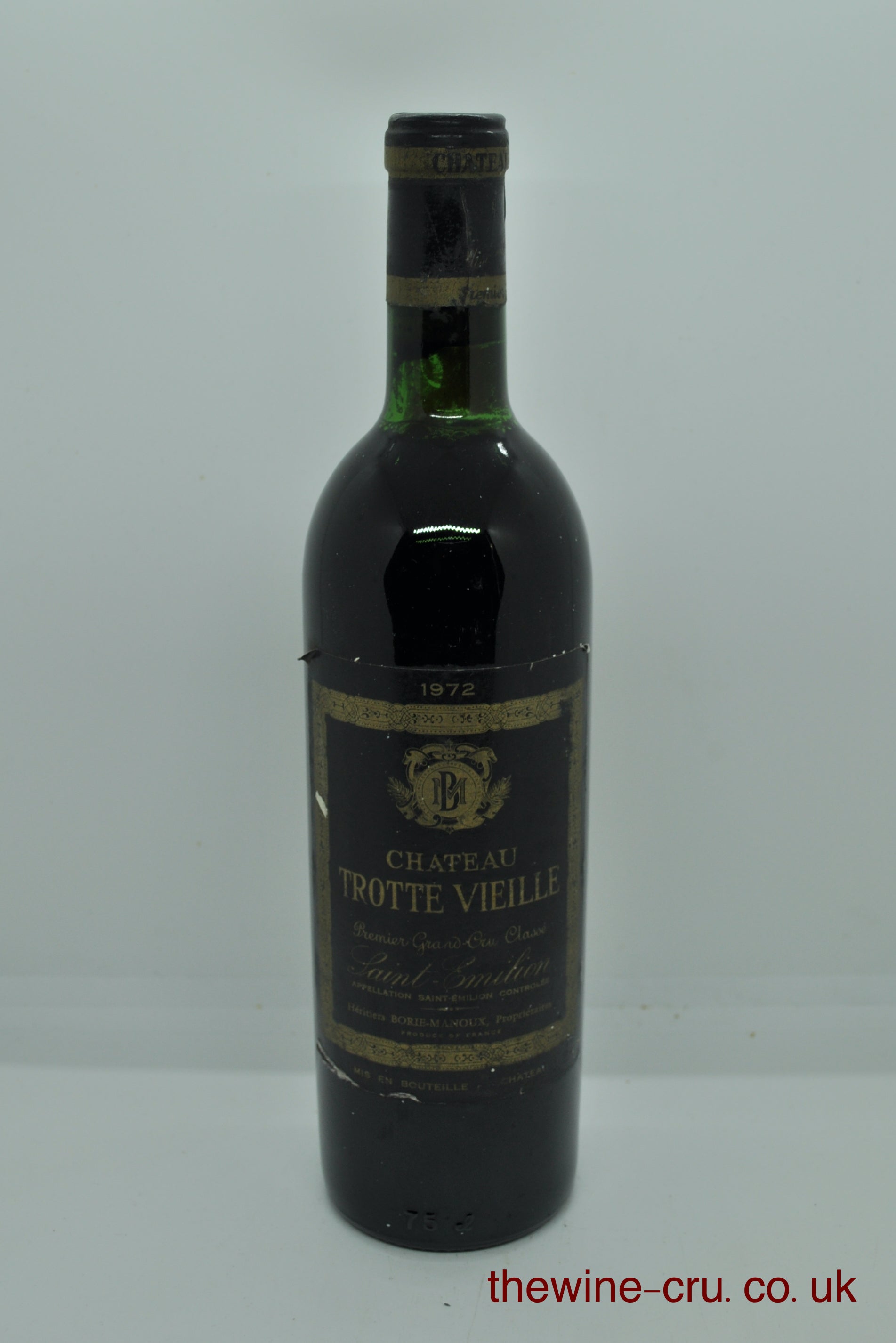 1972 vintage red wine. The bottle is in good general condition. Immediate delivery. Free local delivery. Gift wrapping available.