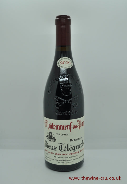 2009 vintage red wine. Chateauneuf du Pape Domaine de Vieux Telegraphe 2009. France, Rhone. Immediate delivery. Free local delivery. Gift wrapping available.