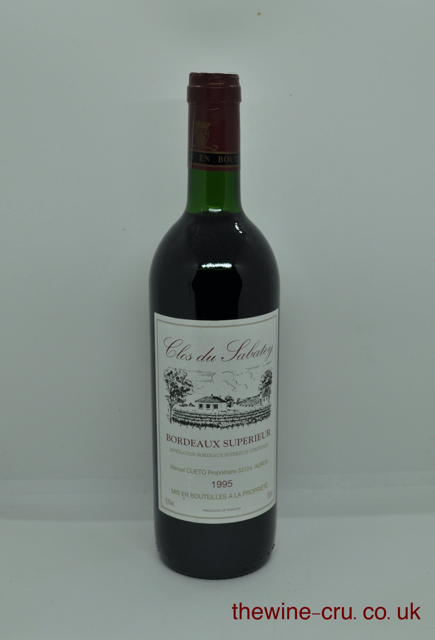1995 vintage red wine. The bottle is in good condition with the wine level being base of neck. Immediate delivery. free local delivery. Gift wrapping available.