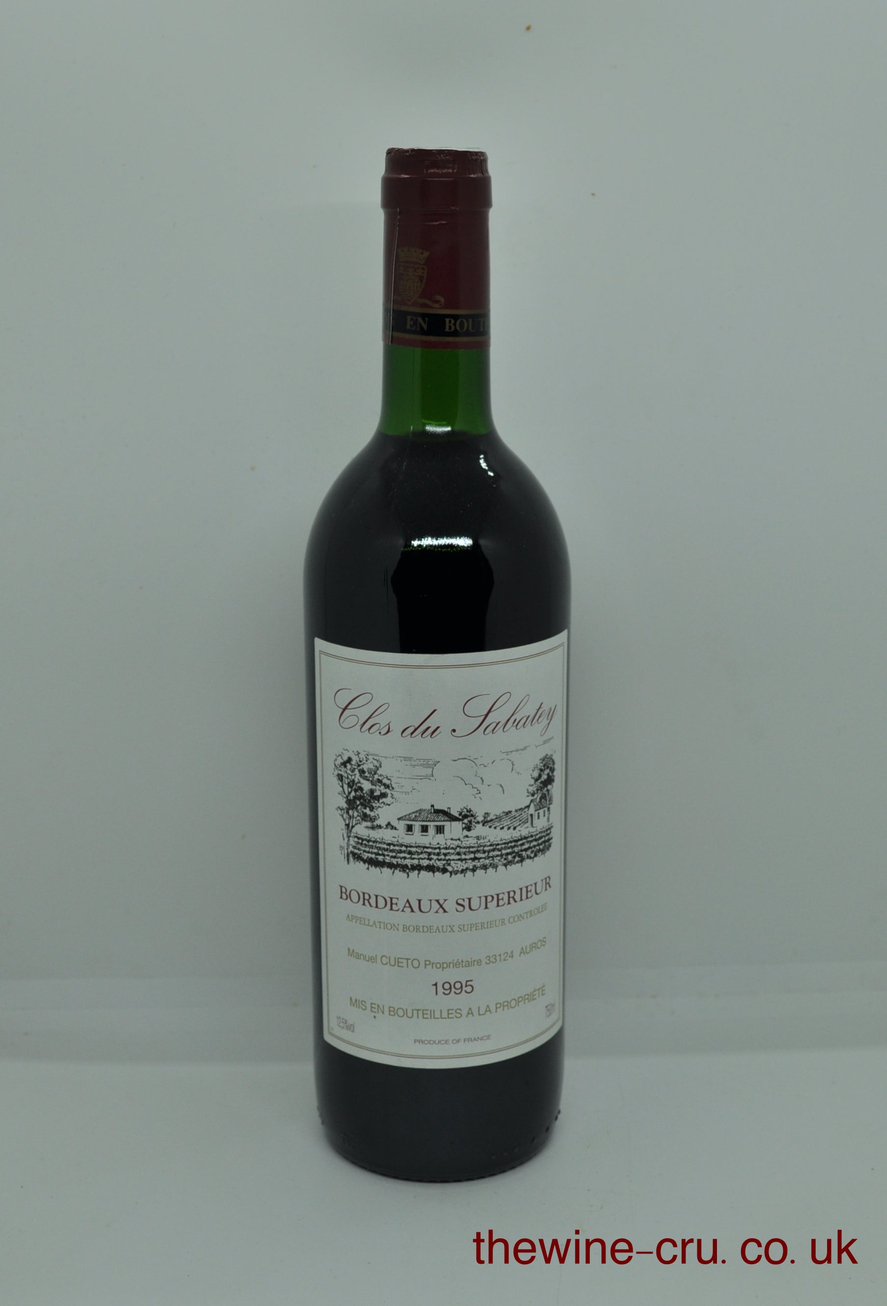 1995 vintage red wine. The bottle is in good condition with the wine level being base of neck. Immediate delivery. free local delivery. Gift wrapping available.