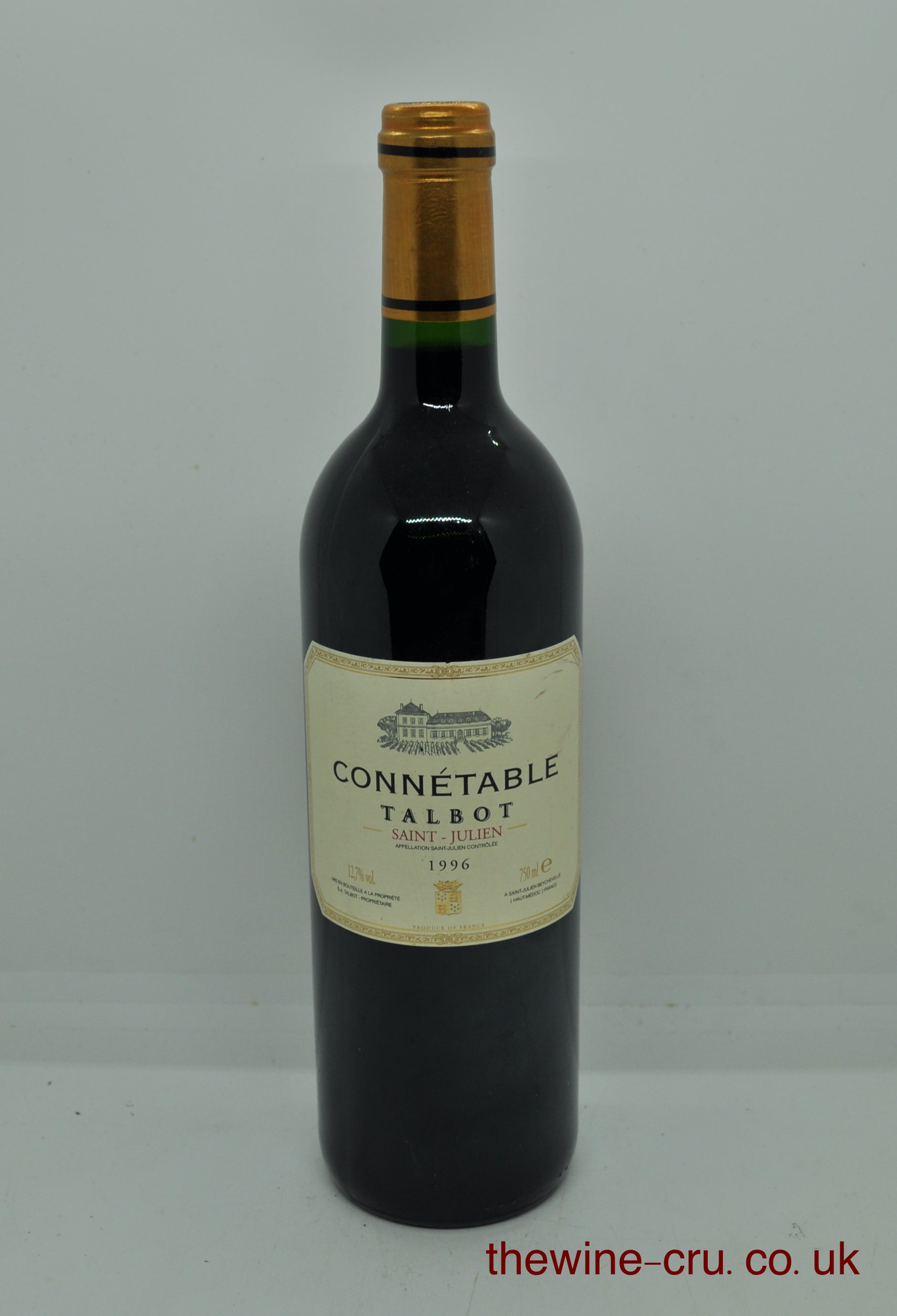 1996 vintage red wine from Saint Julien. The bottle is in excellent condition. Immediate delivery. Free local delivery. Gift wrapping available.