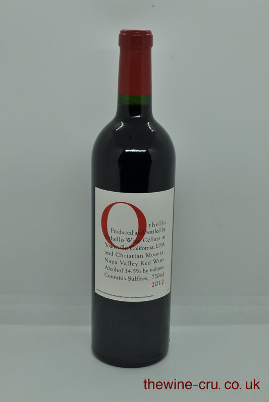 2012 vintage red wine from California. The bottle is in excellent condition. Immediate delivery. Free local delivery. Gift wrapping available.