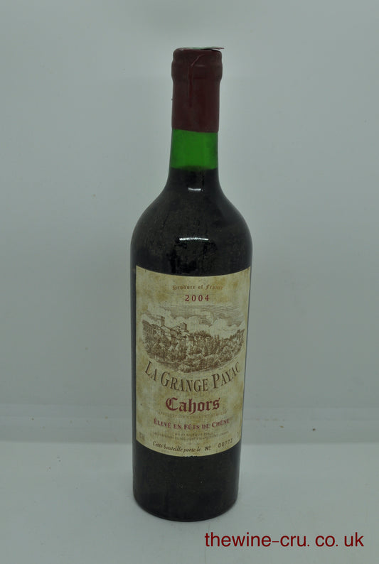 2004 vintage red wine. The bottle is in good condition, but the label is a little dirty. Immediate delivery. Free local delivery. Gift wrapping available.