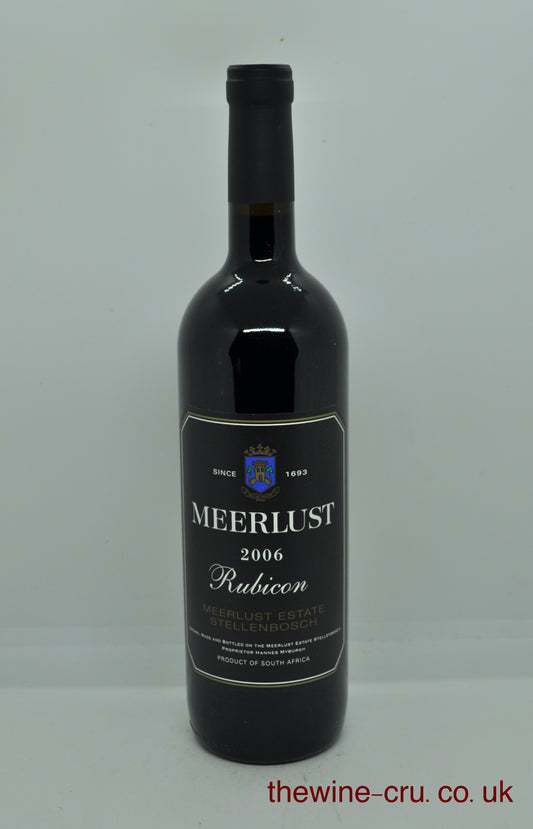 2006 vintage red wine from South Africa. The bottle is in excellent condition. Immediate delivery. Free local delivery. Gift wrapping available.