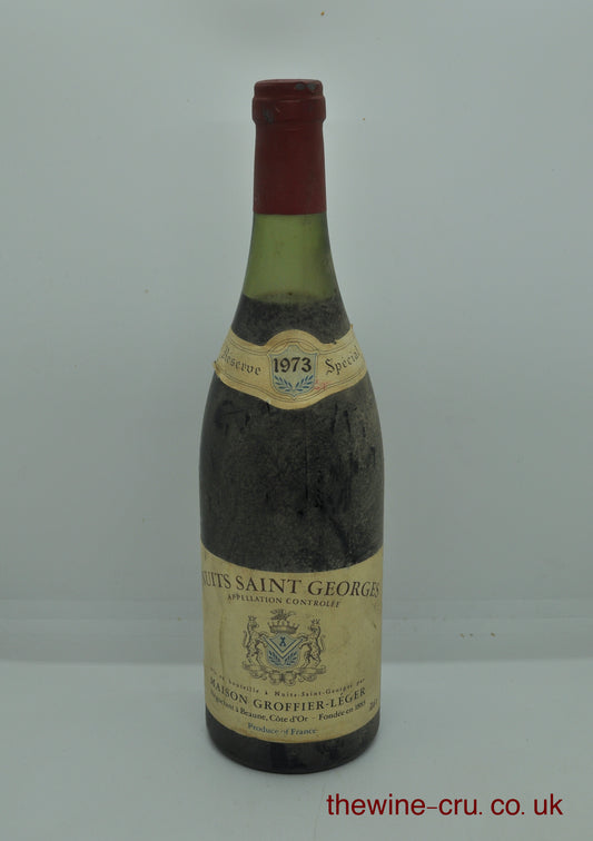 1973 vintage red wine. The bottle is in good general condition, but the bottle and label are cellar dirty. Immediate delivery. Free local delivery. Gift wrapping available.