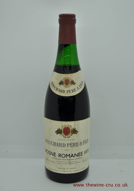 Vosne Romanee Bouchard Pere et Fils 1972