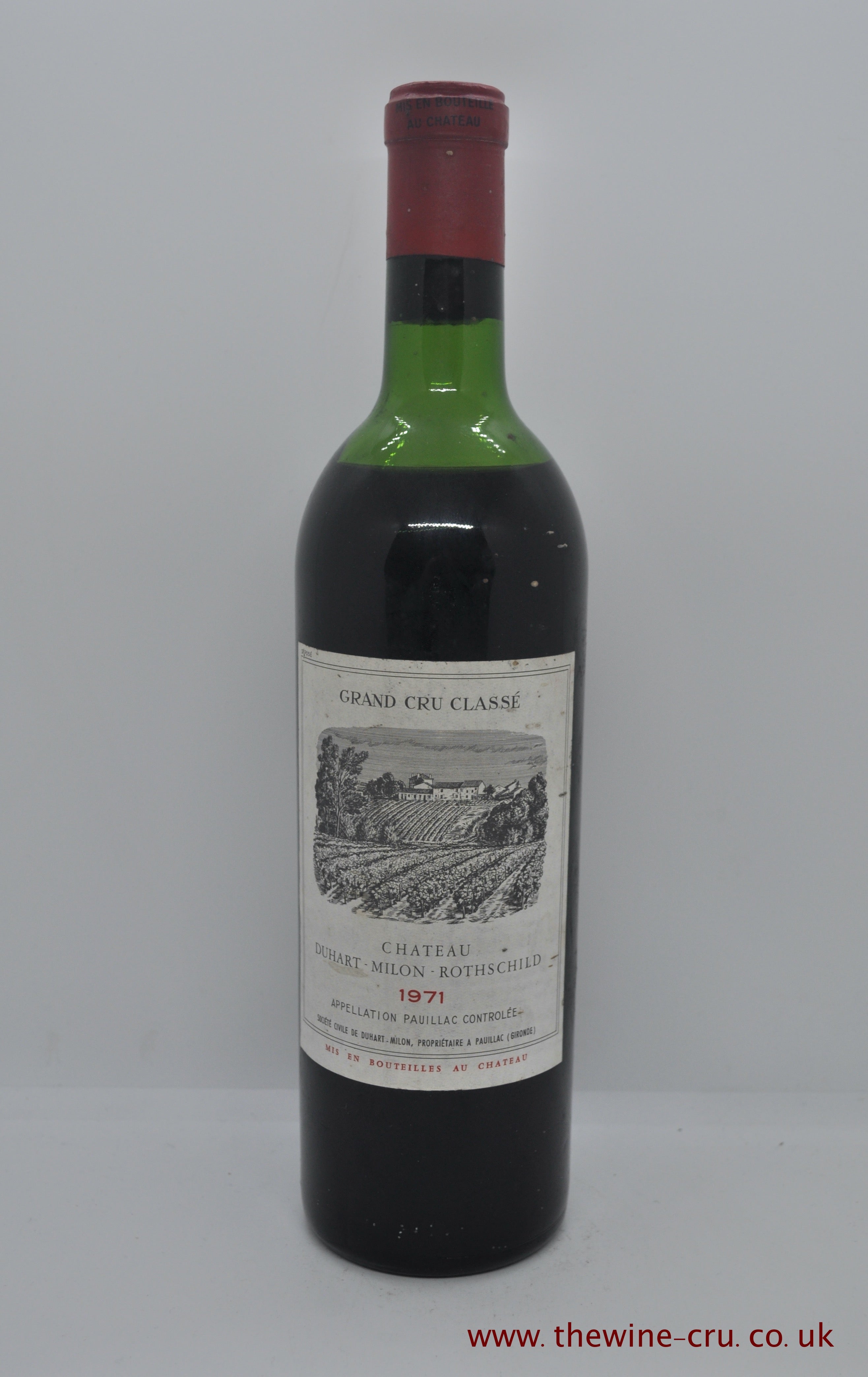 Chateau Duhart Milon Rothschild 1971 – The Wine-Cru