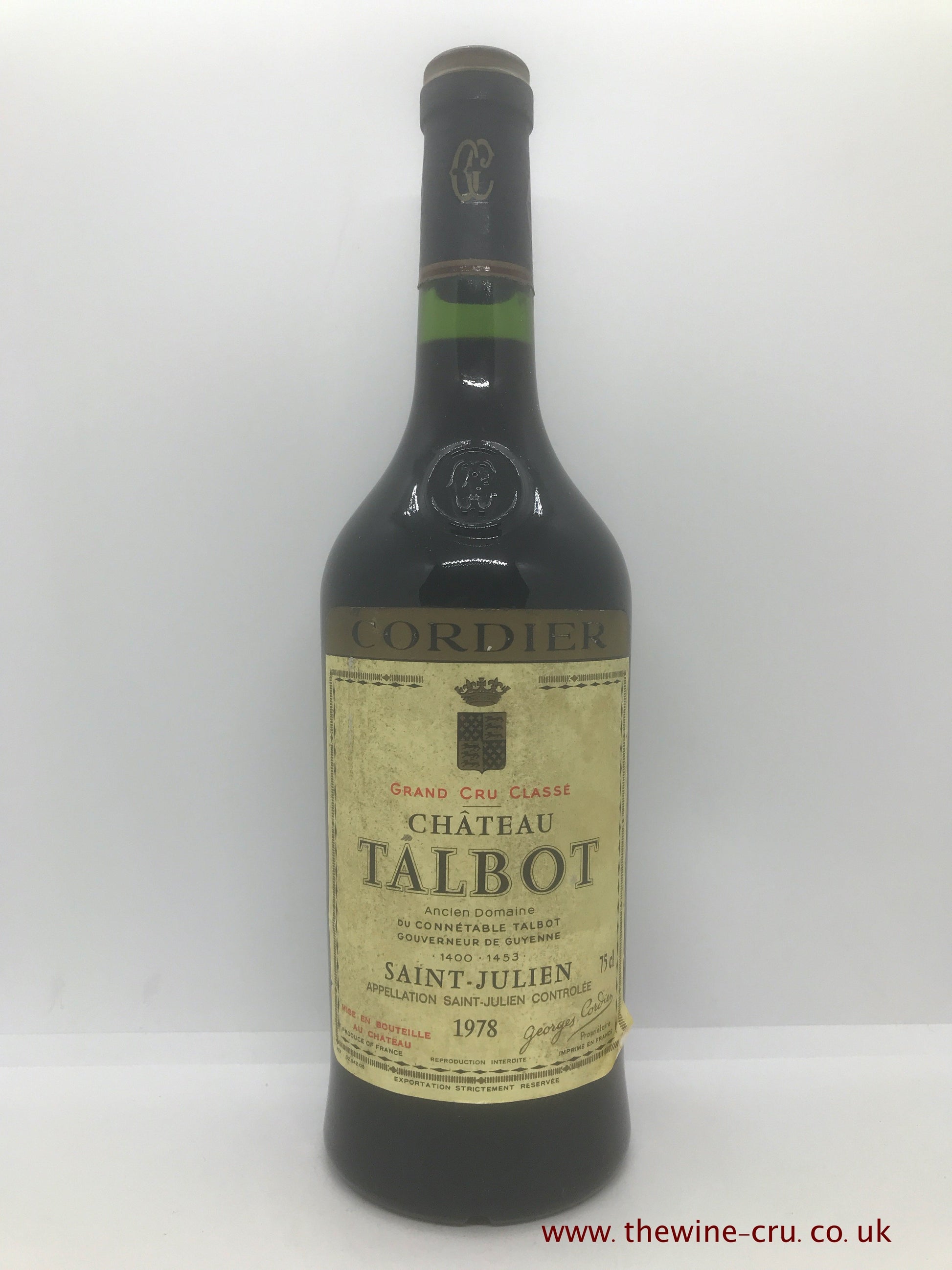 Chateau Talbot 1978 Bordeaux