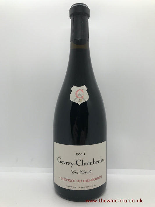 Gevrey Chambertin Les Creots Chateau des Charodon 2011 France Burgundy